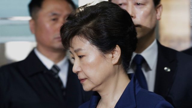 Former South Korean President Park indicted for bribery and abuse of power