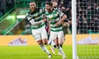 Scottish roundup: Celtic put seven past hapless Dundee but Rangers stay top