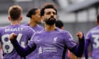 Mohamed Salah scores on return in Liverpool’s rout of Brentford