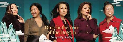 Empowering Cosmetics Campaigns - Sephora Canada Launched a New Campaign for Lunar New Year 2024 (TrendHunter.com)