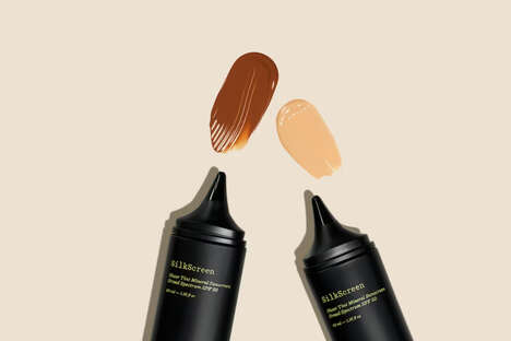 Daily Sheer Tint Sunscreens - SilkScreen is a Luxurious Sheer Tint Mineral Sunscreen (TrendHunter.com)