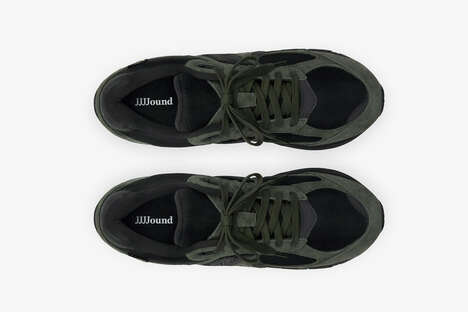 Weatherized Collaborative Muted Sneakers - JJJJound Joins New Balance on Another 2002r Sneaker (TrendHunter.com)