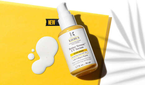 Collagen Peptide Facial Sunscreens - The Better Screen UV Serum Prevents & Visibly Corrects Damage (TrendHunter.com)
