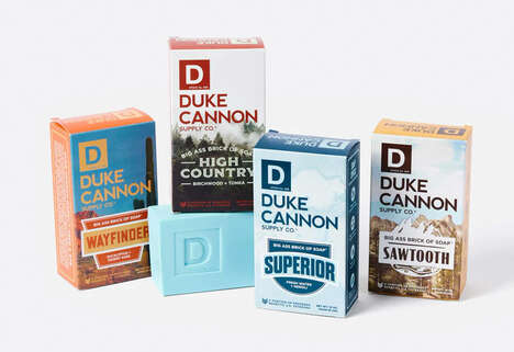 Aromatic Masculine Bath Products - These New Duke Cannon Scents Come in Four Varieties (TrendHunter.com)
