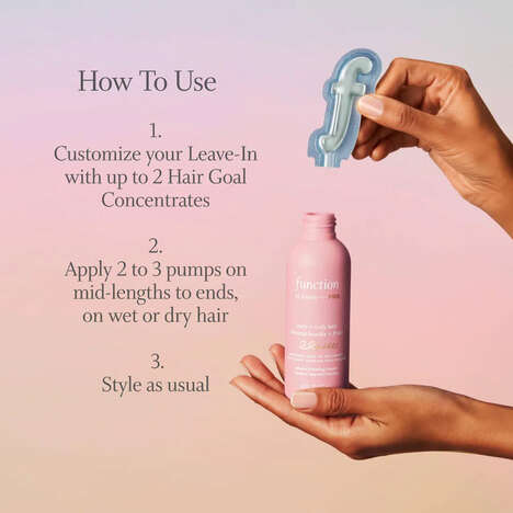 Hair-Repairing Leave-In Treatments - Function of Beauty Launches the PRO Bonding Leave-In Treatment (TrendHunter.com)