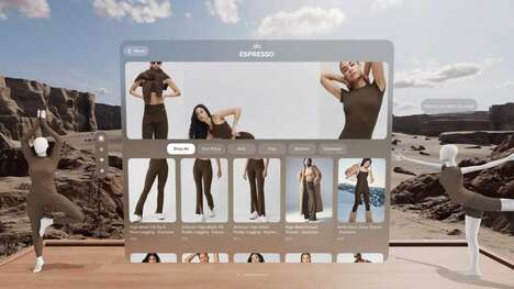 Spatial Computing Shopping Apps - 'Alo Yoga' Debuted a New App for the Apple Vision Pro (TrendHunter.com)