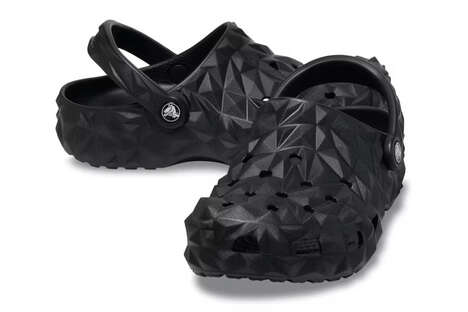 Angularly Finished Clog Designs - Crocs Classic Geometric Clog Updates a Familiar Style (TrendHunter.com)
