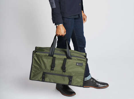 Versatile Travel Duffle Bags - The Mission Workshop Mass Transit Duffle Bag is for Short Travels (TrendHunter.com)