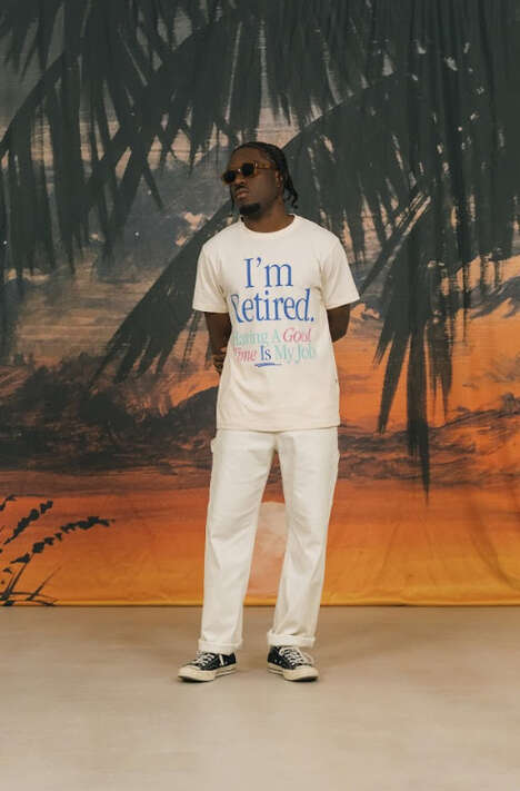 Vintage Miami Beachwear Capsules - Duvin Design Debuted 'It's Better at Duvin Beach Club' Series (TrendHunter.com)
