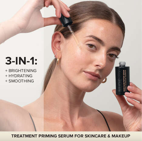 Triple-Threat Skincare Solutions - NUDESTIX Recently Debuted the NUDE GLOW PEPTIDE SERUM (TrendHunter.com)