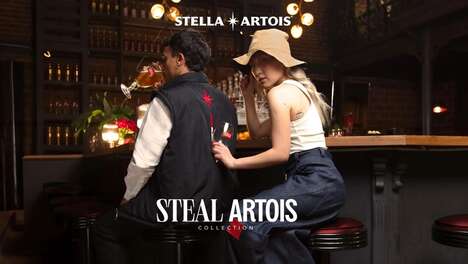 Cup-Stealing Clothing Collections - Stella Artois' Steal Artois Collection Honors Bar Culture (TrendHunter.com)