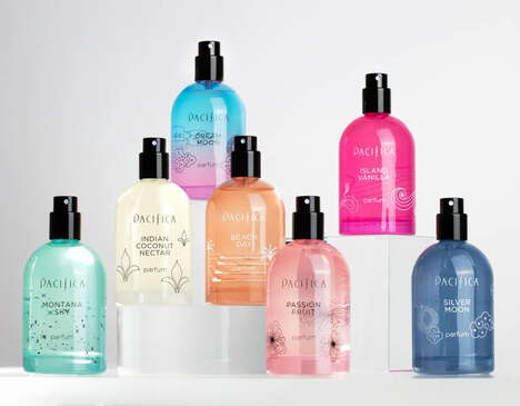 Functional Fragrance Collections - Pacifica's New Fragrance Collection is Backed by Neuroscience (TrendHunter.com)