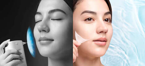 Diffused Skincare Lotions - Curél's Veil Creator & Outfit-for-Skin Potion Address Severe Dryness (TrendHunter.com)