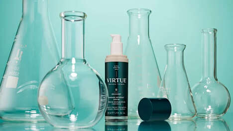 Strengthening Hair Serums - Virtue Labs Unveils a Keratin-Infused Hair Serum for Breakage and Damage (TrendHunter.com)
