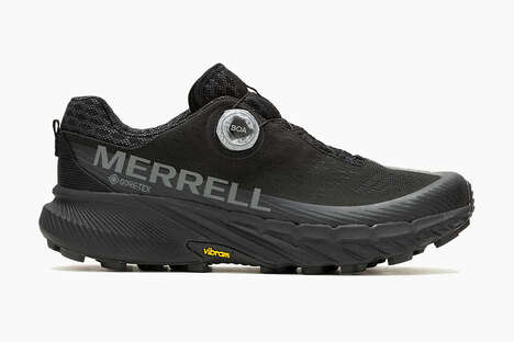 Ultra-Agile Lace-Free Footwear - The Merrell Agility Peak 5 BOA GORE-TEX Offers a Customized Fit (TrendHunter.com)