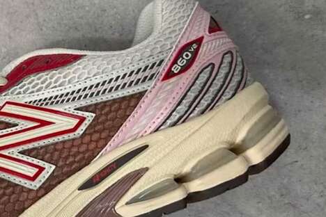 Pink-Tonal Technical Sneakers - New Balance Presents a New Version of the 860v2 Shoe (TrendHunter.com)