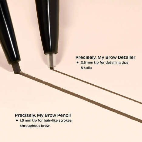 Microfine Brow Pencils - Benefit's Precisely, My Brow Detailer Has a 0.8mm Tip (TrendHunter.com)