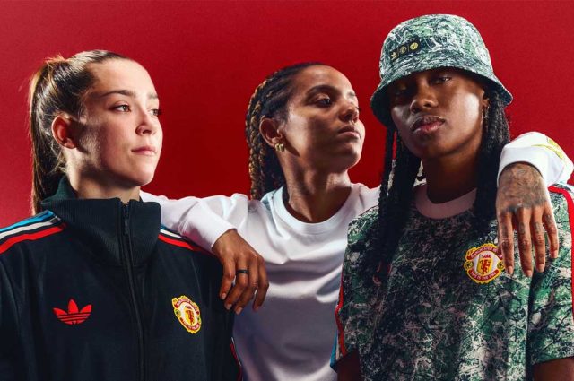 Germany’s Adidas unveils Manchester United x Stone roses collection