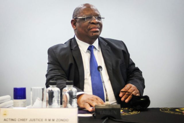 Zondo urged to clarify call to spare Mbenenge suspension