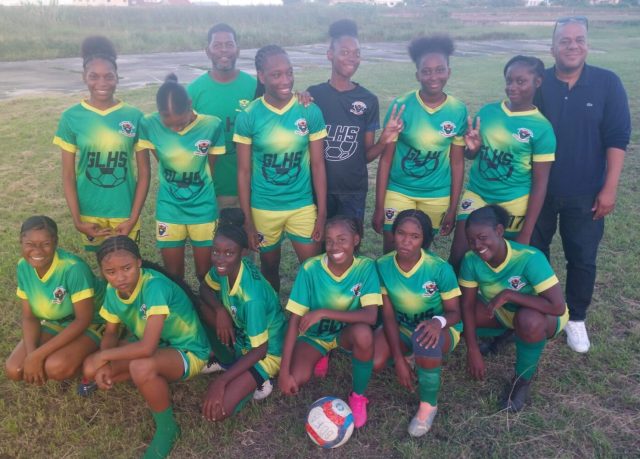 Gwen Lizarraga High School girls rout Saint Catherine Academy 6-2 in Central Secondary Schools Sports Association Football Competition semifinals