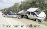 2/3/2024: News: Three hurt in collision