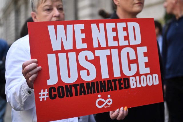 The contaminated blood scandal