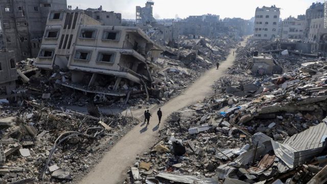 Devastation in Gaza as Israel wages war on Hamas
