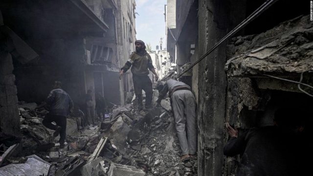 Devastation in Gaza as Israel wages war on Hamas