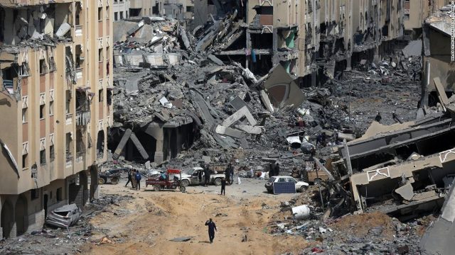 Devastation in Gaza as Israel wages war on Hamas