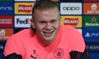 Haaland: I’m happy at Manchester City but ‘you never know what future brings’