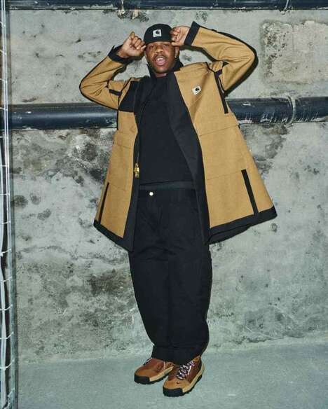 Elevated Deconstructed Workwear - Sacai & Carhartt WIP Launch a Stunning Collection for Spring 2024 (TrendHunter.com)
