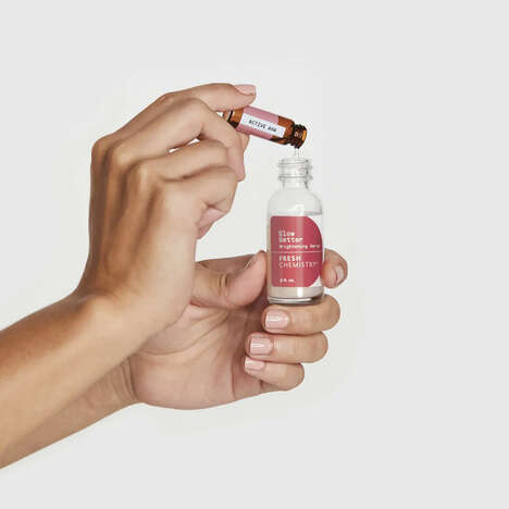 Ultra-Fresh Skincare Products - Fresh Chemistry® Offers a Unique Skincare Approach (TrendHunter.com)