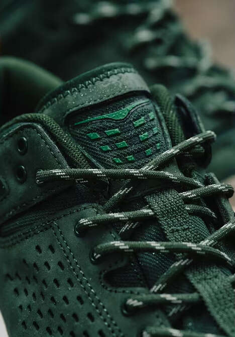 Weatherized Nubuck Leather Sneakers - HOKA Unveils a the Tonal Tor Ultra Lo Sneaker Model (TrendHunter.com)