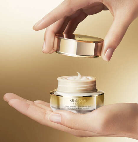 Luxurious Rejuvenating Eye Creams - clé de peau Launches the New Eye Contour Cream Supreme (TrendHunter.com)