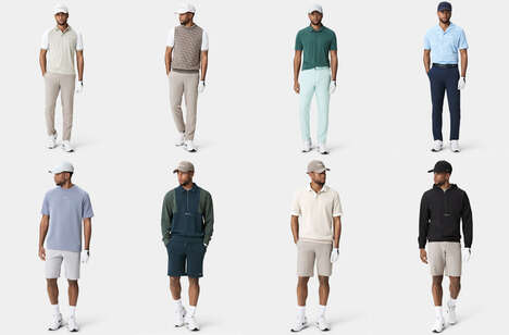 Spring-Ready Golf Collections - Macade Golf Proudly Presents Its Spring 2024 Golf Collection (TrendHunter.com)