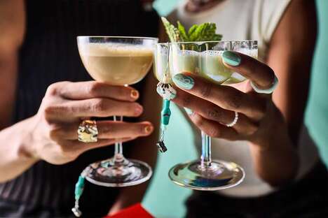 Celebratory Cocktail Charms - Baileys x Ian Charms Created Style Accessories for St. Patrick's Day (TrendHunter.com)