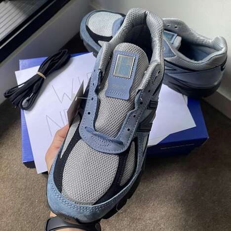 Blue Tonal Lifestyle Sneakers - New Balance Unveils a New Blue Colorway of the 990 Sneaker Model (TrendHunter.com)