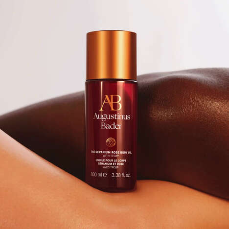 Barrier-Boosting Floral Body Oils - Geranium Rose Body Oil Features Bio-Engineered Clean Actives (TrendHunter.com)