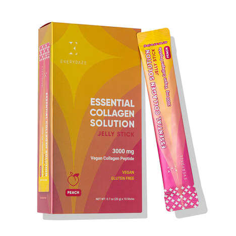Compact Collagen-Producing Sticks - Everydaze Launched a New Collagen Jelly Stick Line (TrendHunter.com)