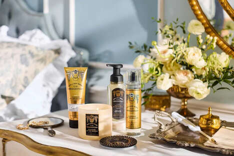 Modern Regency Bodycare - Netflix & Bath & Body Works Created a Bridgerton-Themed Personal Care Line (TrendHunter.com)