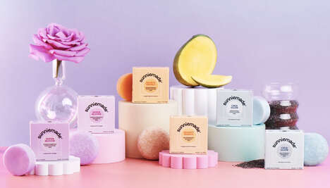 Sustainable Beauty Bars - Sunniemade Offers an Array of Hand + Body and Hair Sustainable Swaps (TrendHunter.com)