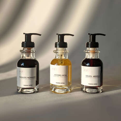 Luxe Textile Perfumes - Marine Coton Launched Laundry Fragrances to Perfume Everyday Textiles (TrendHunter.com)