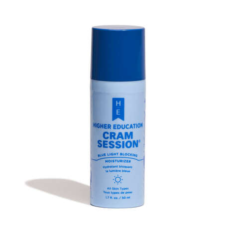 Blue Light-Blocking Facial Moisturizers - Higher Education's CRAM SESSION Protects Skin from Damage (TrendHunter.com)