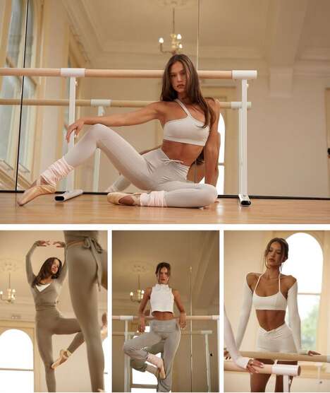 Ballet-Inspired Altheticwear - CSB Debuts 'En Pointe' Collection with Influencer Isabelle Mathers (TrendHunter.com)