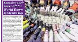3/23/2024: Front Page: Knocking their socks off for World Down Syndrome Day