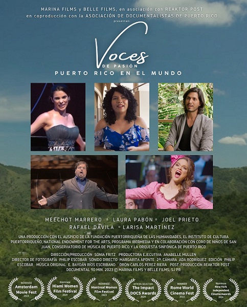Film: “Voces de pasión” wins an Impact DOC Award