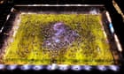 Mesmerising drone footage shows Portsmouth fans filling pitch after winning League One – video