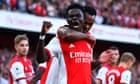 Bukayo Saka: ‘The hunger to win keeps me going, that’s why I keep getting up’
