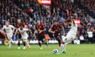 Fernandes double gives Manchester United fortunate draw at Bournemouth