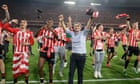 Players and fans celebrate as Athletic Club win Copa Del Rey to end 40-year trophy drought – video